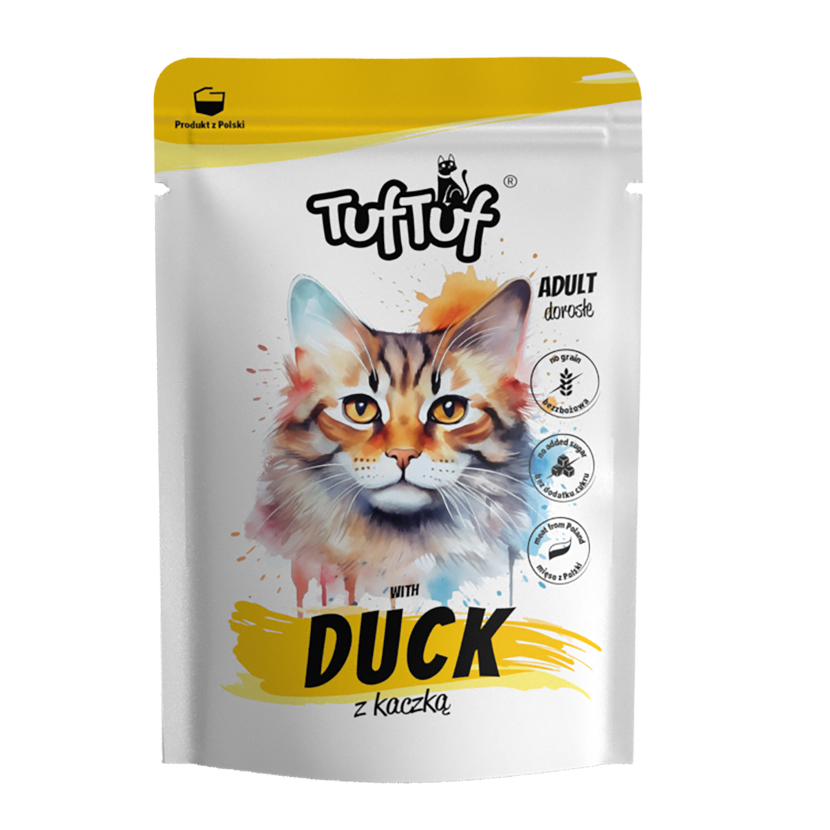 TufTuf saszetka mielonka z kaczką Zestaw 10x100g
