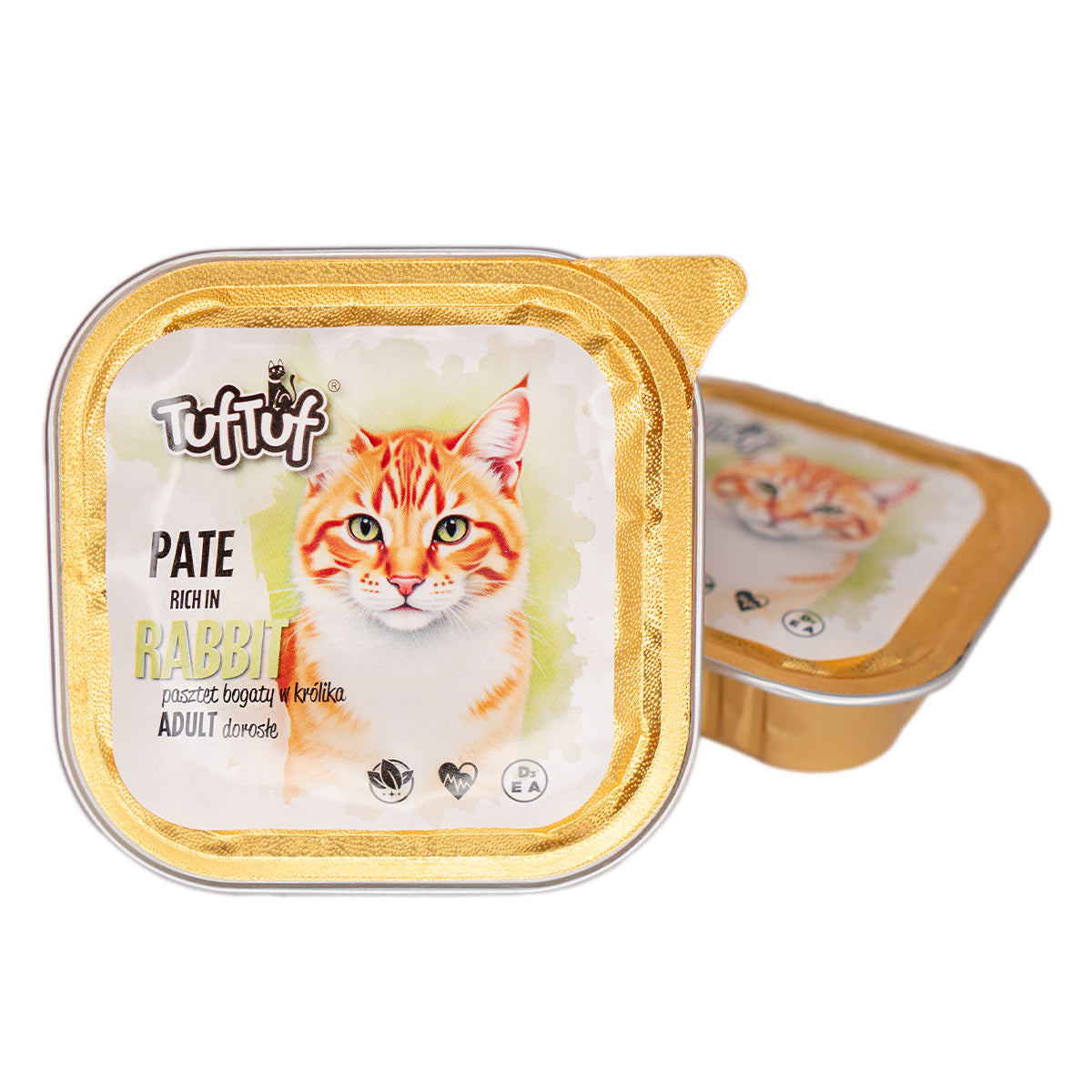 TufTuf PASZTET KRÓLIK - mokra karma dla kota tacka 100g