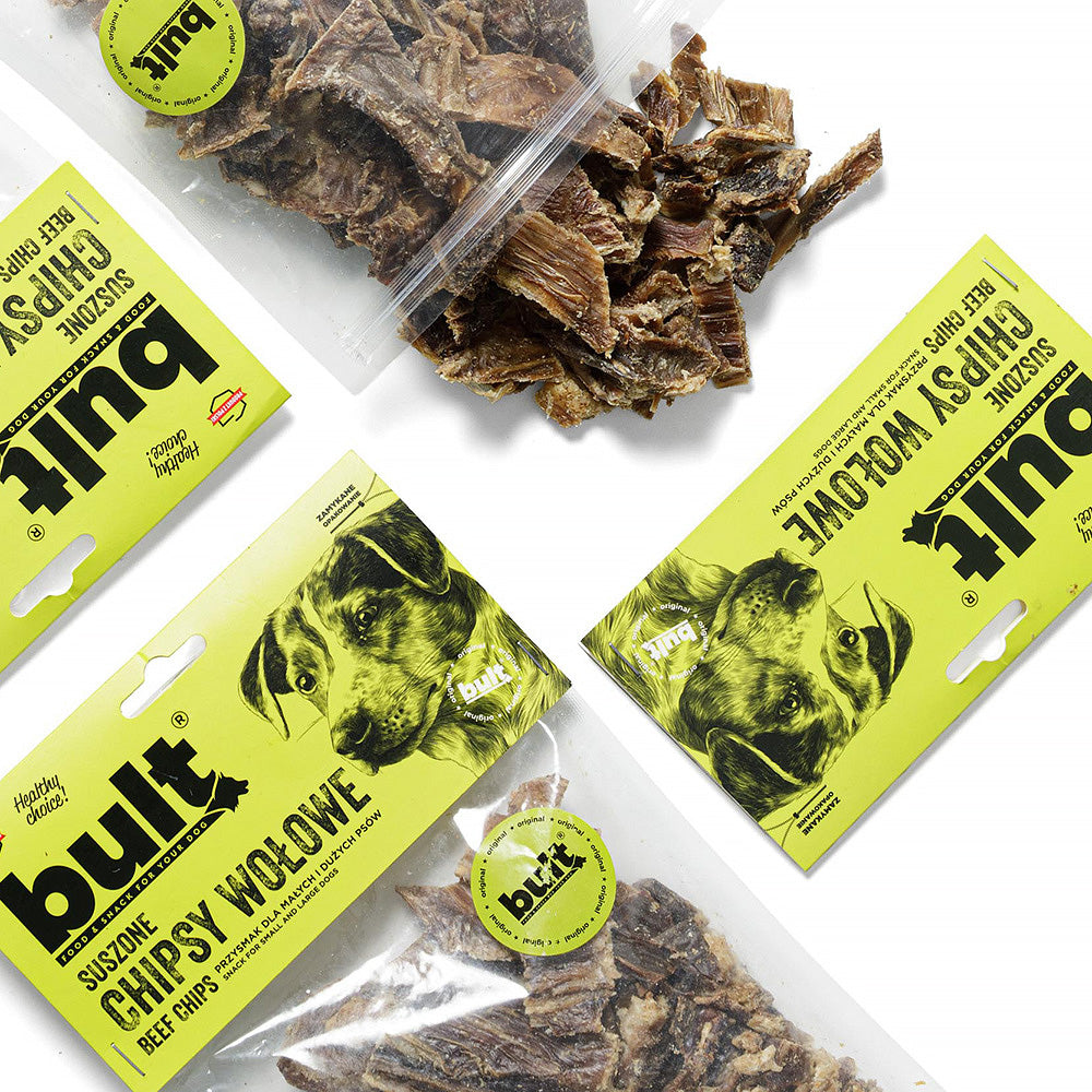 BULT gryzak naturalny dla psa chipsy wołowe 150 g