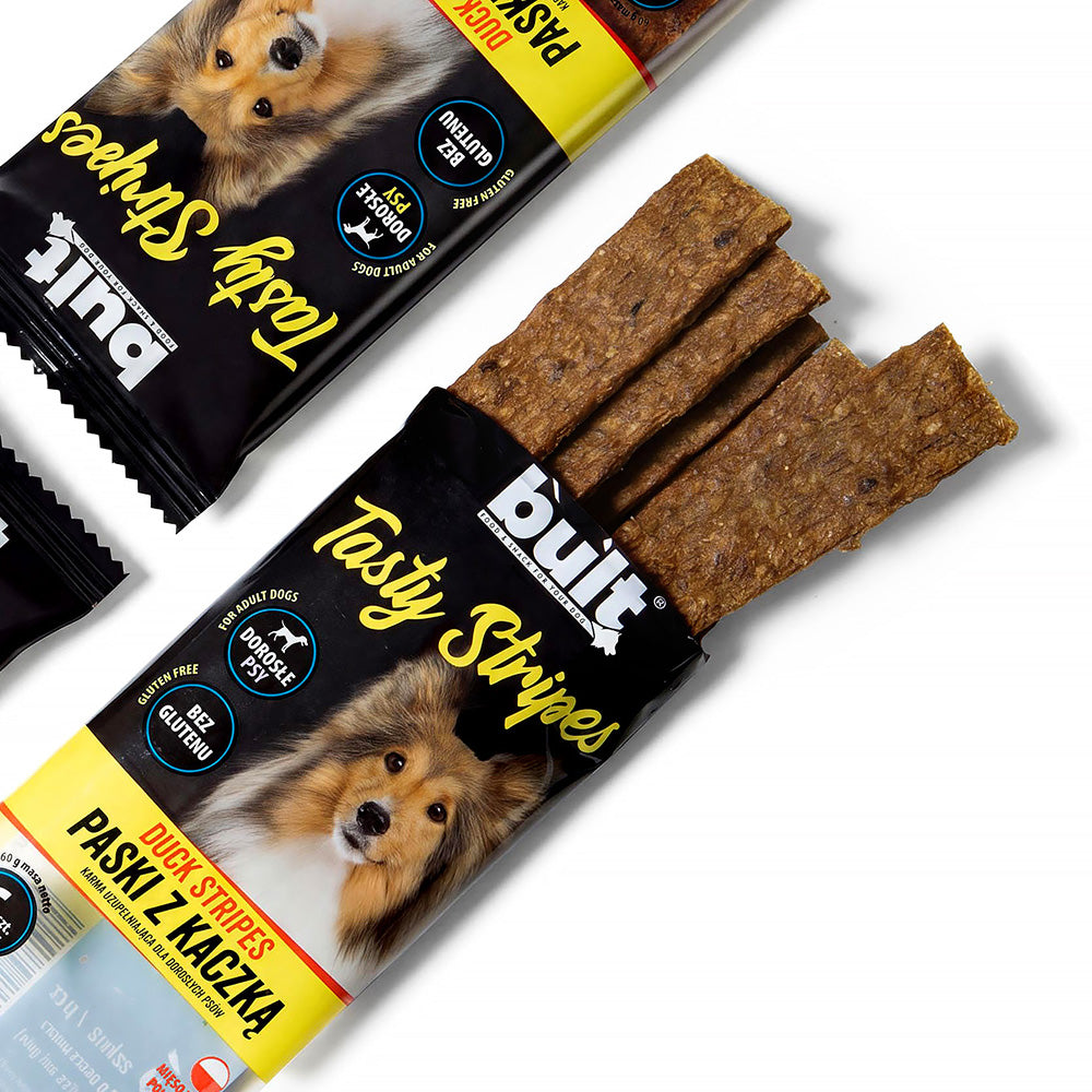 BULT Tasty Strips KACZKA - przysmak dla psa paski 6szt