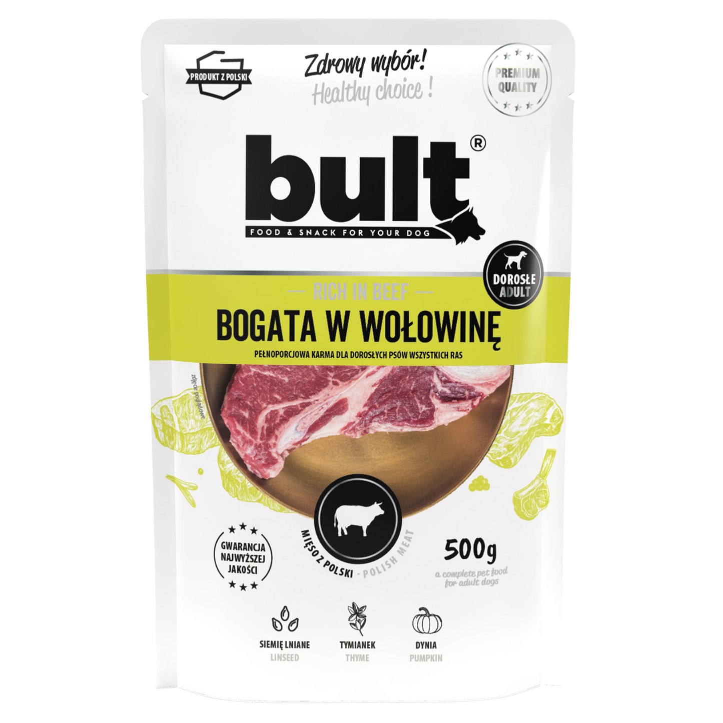 Bult saszetka mielonka Mix smaków Zestaw 30x500g