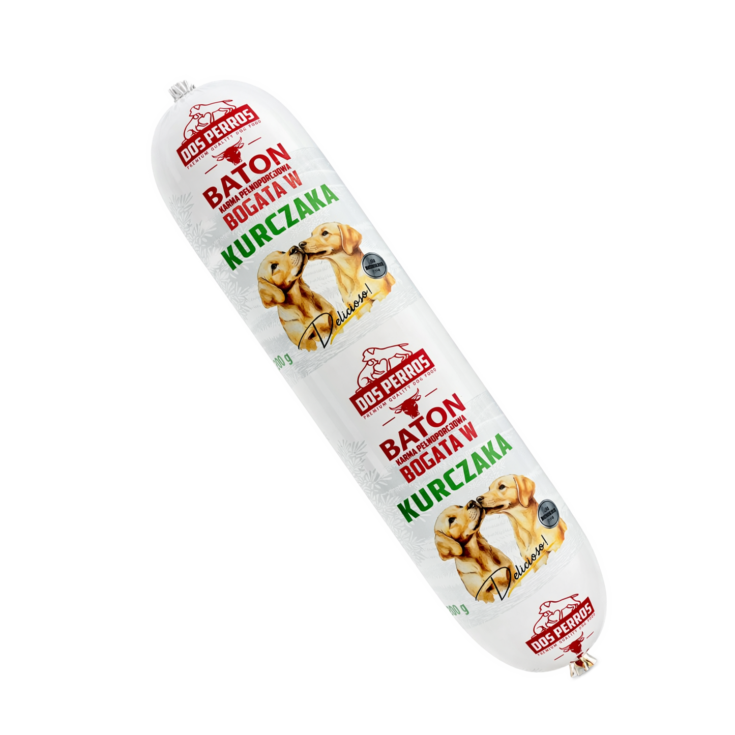 DOS PERROS mokra karma dla psa Kurczak baton 900g