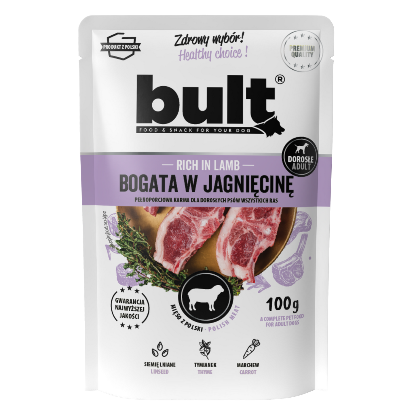 Bult saszetka mielonka Mix smaków Zestaw 40x100g