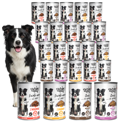 TufTuf – puszka mix smaków kawałki 24x415g