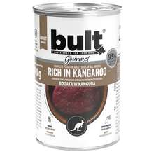 BULT Gourmet wet dog food Rich in Kangaroo 400g can
