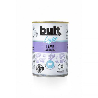 BULT LIGHT mokra karma dla psa jagnięcina, puszka 400 g, monoprotein
