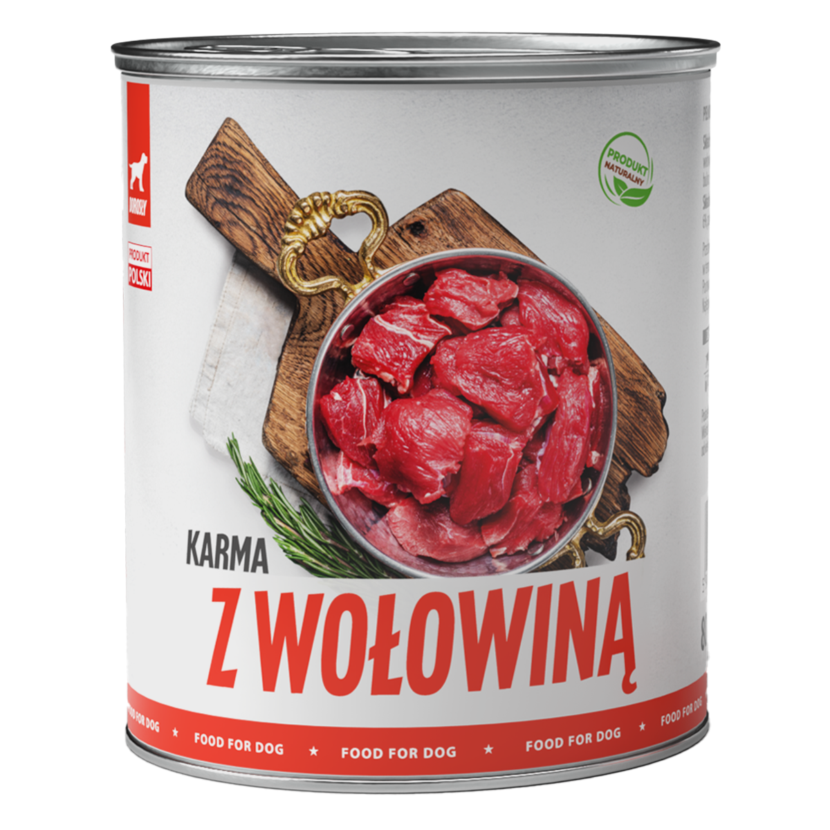 TufTuf puszka mielonka z wołowiną Zestaw 6x800g