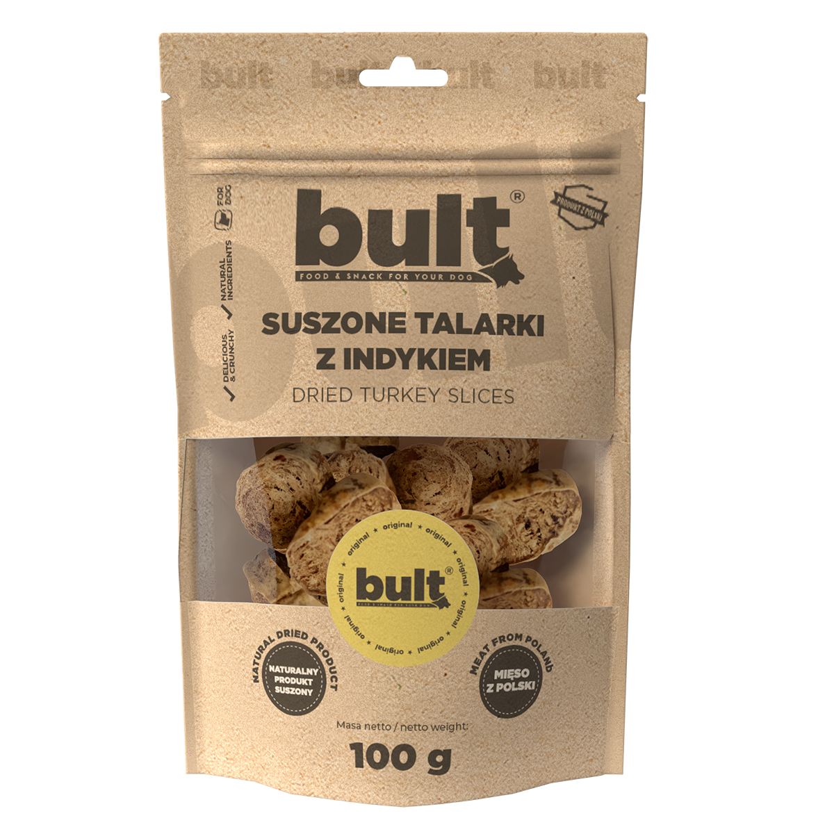 Naturalny gryzak dla psa przysmaki Bult drobiowy Mix premium