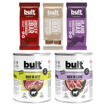 BULT Adventure Box XL góry 3× Protein Bar + 2× puszka 800 g