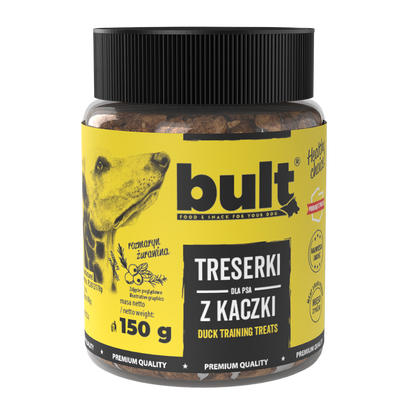 BULT TRENERKI KACZKA Z ŻURAWINĄ - przysmak dla psa 150g
