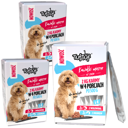 TufTuf – mix smaków zestaw saszetek XXL 12x500g