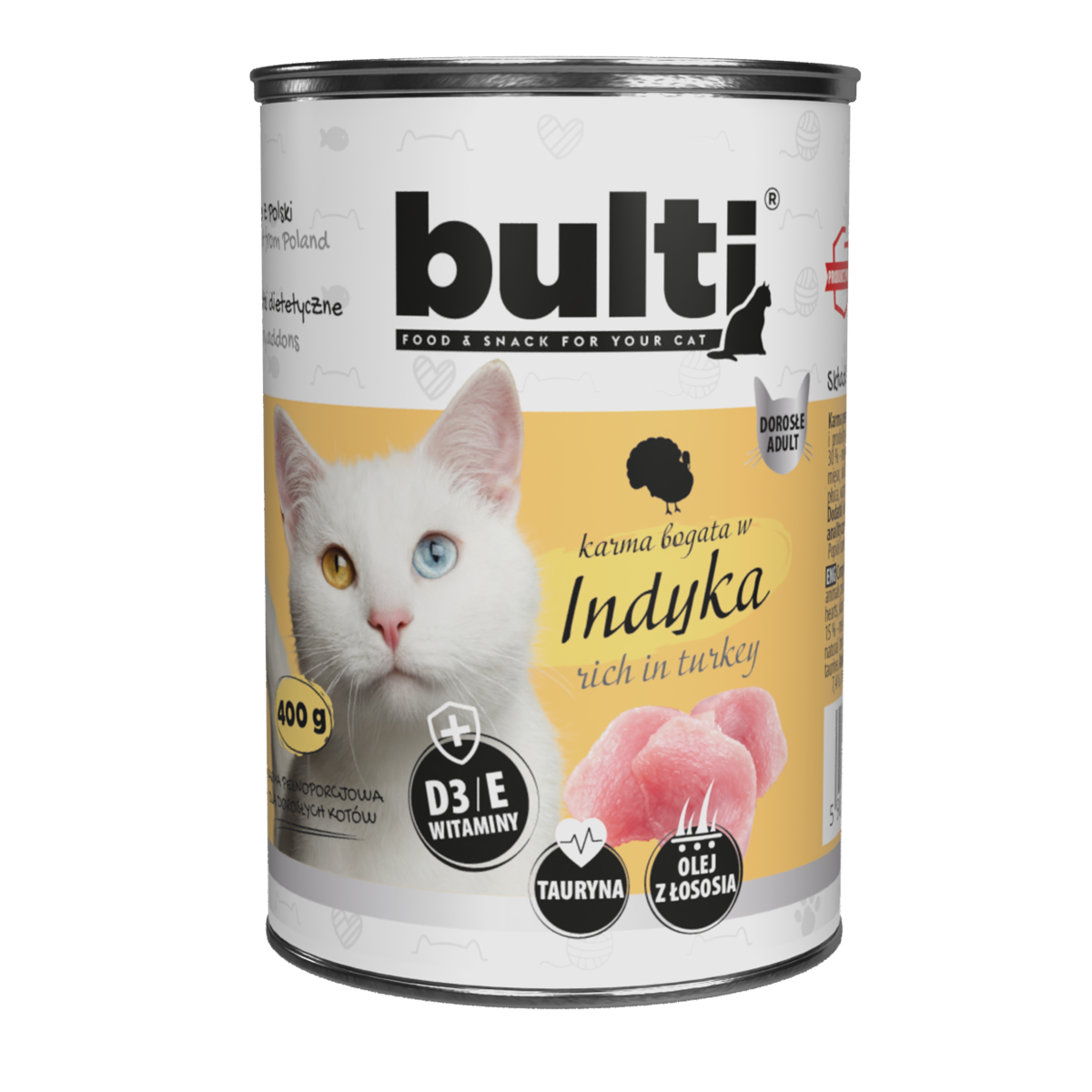 Bulti – puszka mielonka mix smaków 30x400g