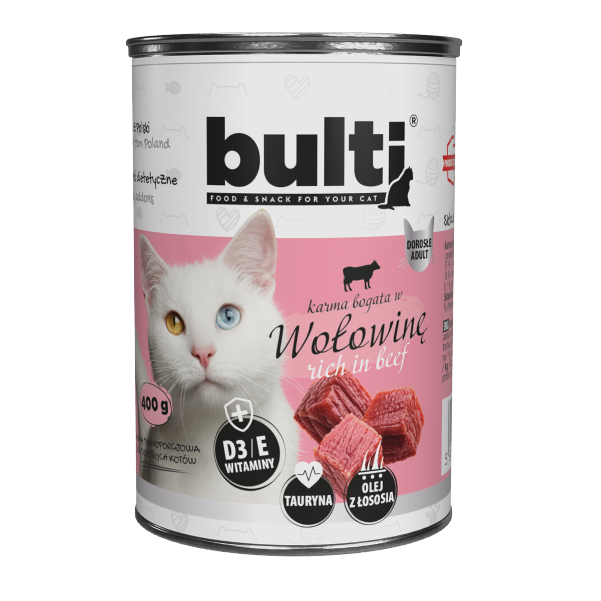 Bulti – puszka mielonka mix smaków 6x400g