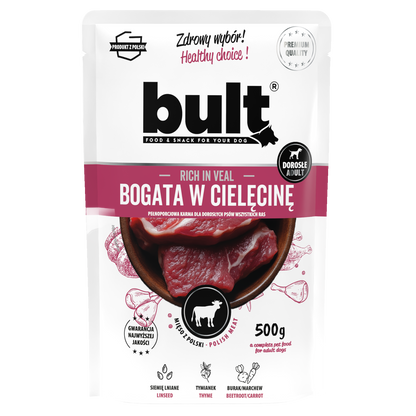 Bult saszetka mielonka bogata w cielęcinę 10x500g