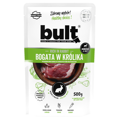 Bult saszetka mielonka bogata w królika 10x500g