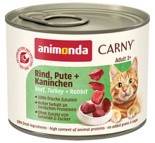 Animonda Carny Adult puszka 200g wołowina, indyk, królik dla dorosłych