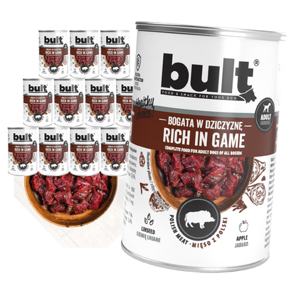 Bult puszka bogata w dziczyznę zesatw 12x400g