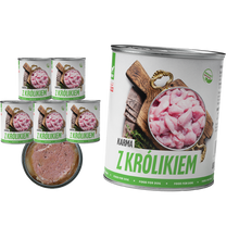 TufTuf puszka mielonka z królikiem Zestaw 6x800g