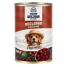 Puszka Wiejska dziczyzna mielonka 800g