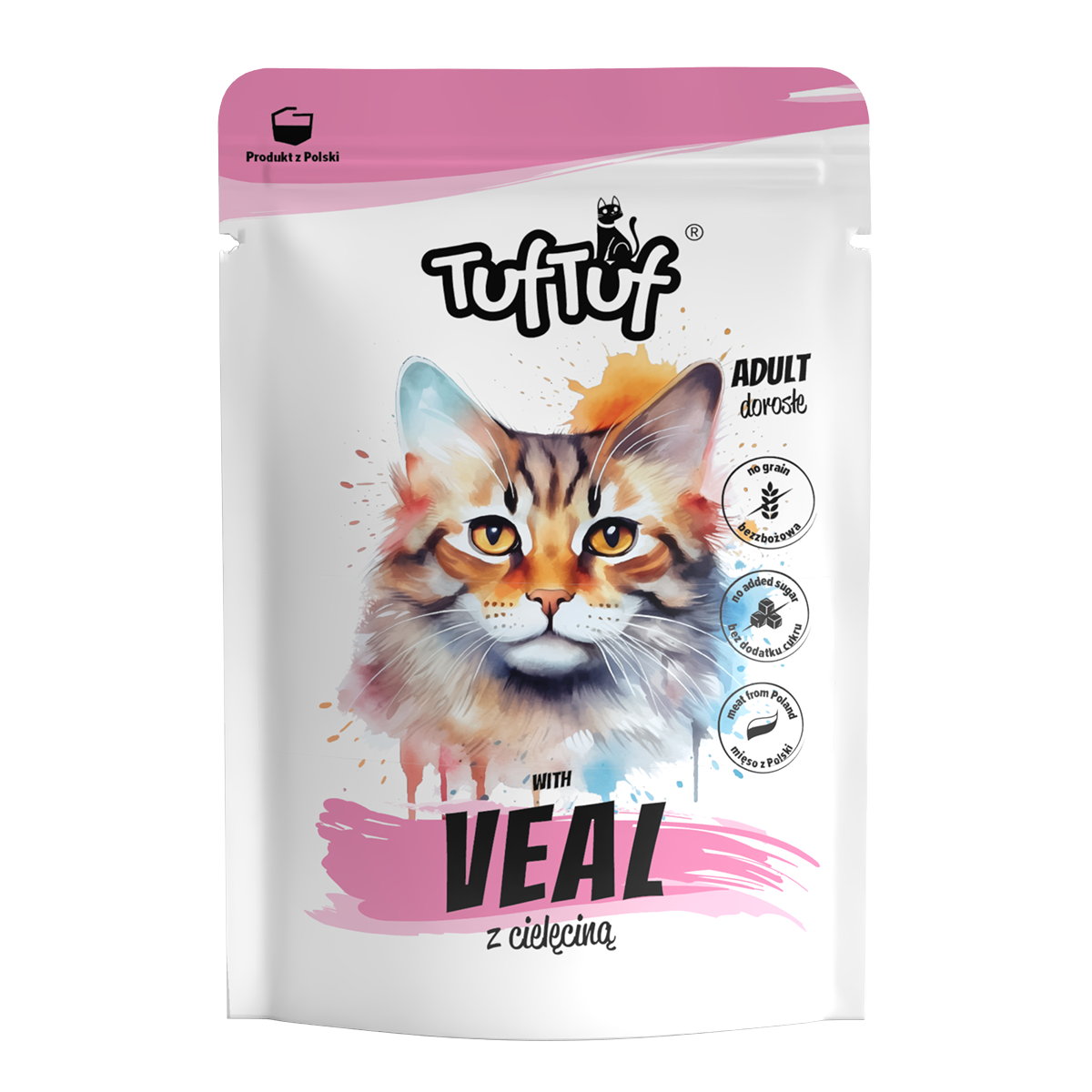 TufTuf Saszetka mielonka mix smaków zestaw 40x300g