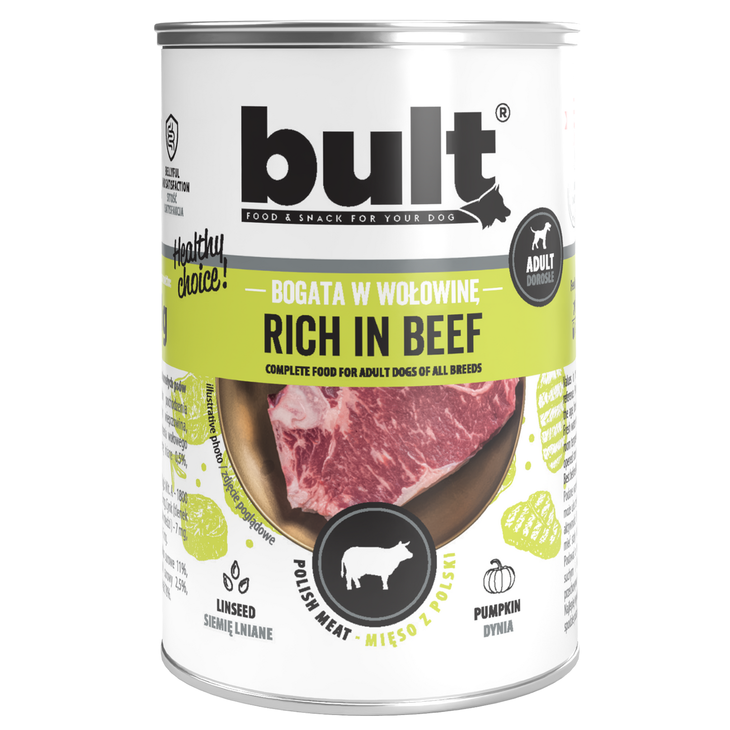 Bult – mix smaków 24x400g puszka premium