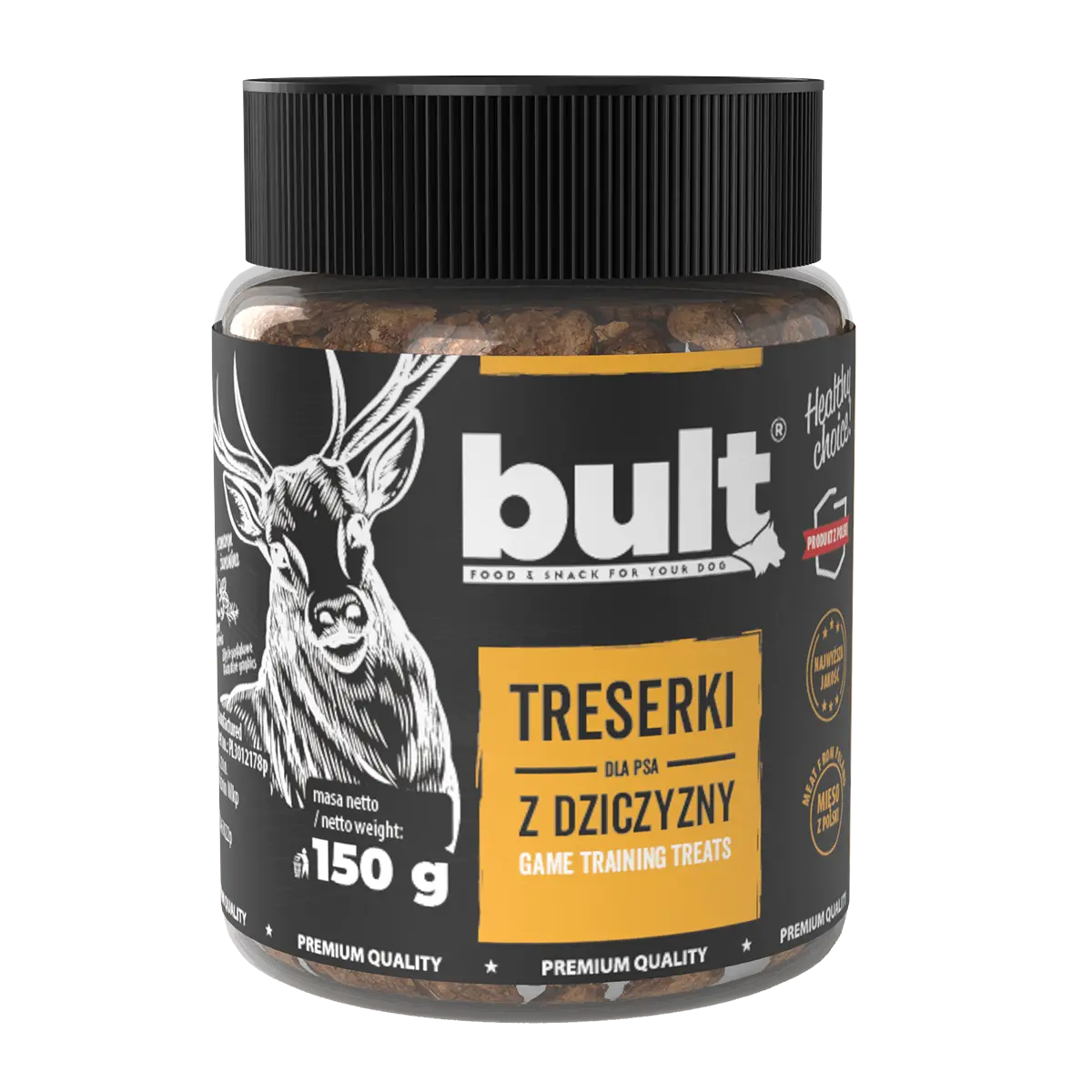 BULT TRENERKI DZICZYZNA - przysmak dla psa 150g