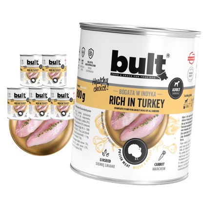 Bult puszka bogata w indyka Zestaw 6x800g