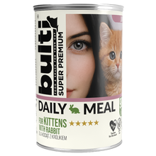 BULTI Daily Meal Kitten mokra karma dla kociąt Królik 400g