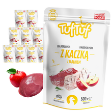 TufTuf – saszetka kaczka jabłko 10x500g