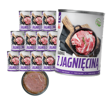 TufTuf puszka mielonka z jagnięciną Zestaw 12x400g