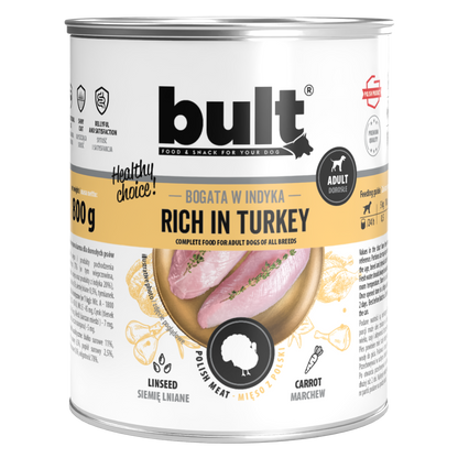 Bult puszka bogata w indyka Zestaw 6x800g