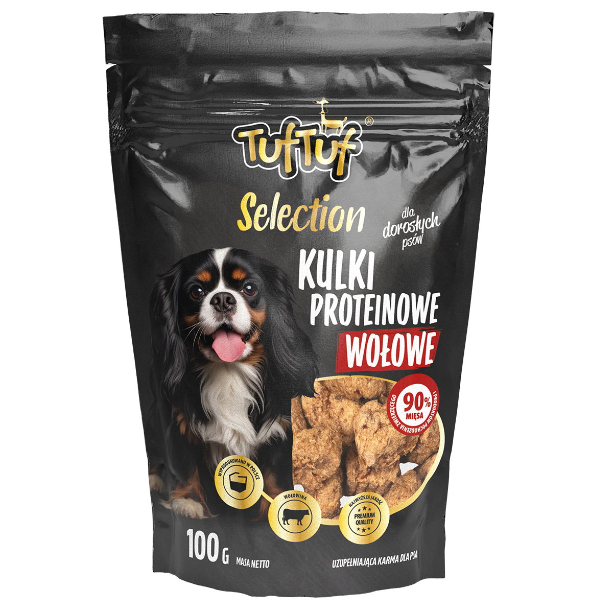 TufTuf selection kulki proteinowe wołowe 100g