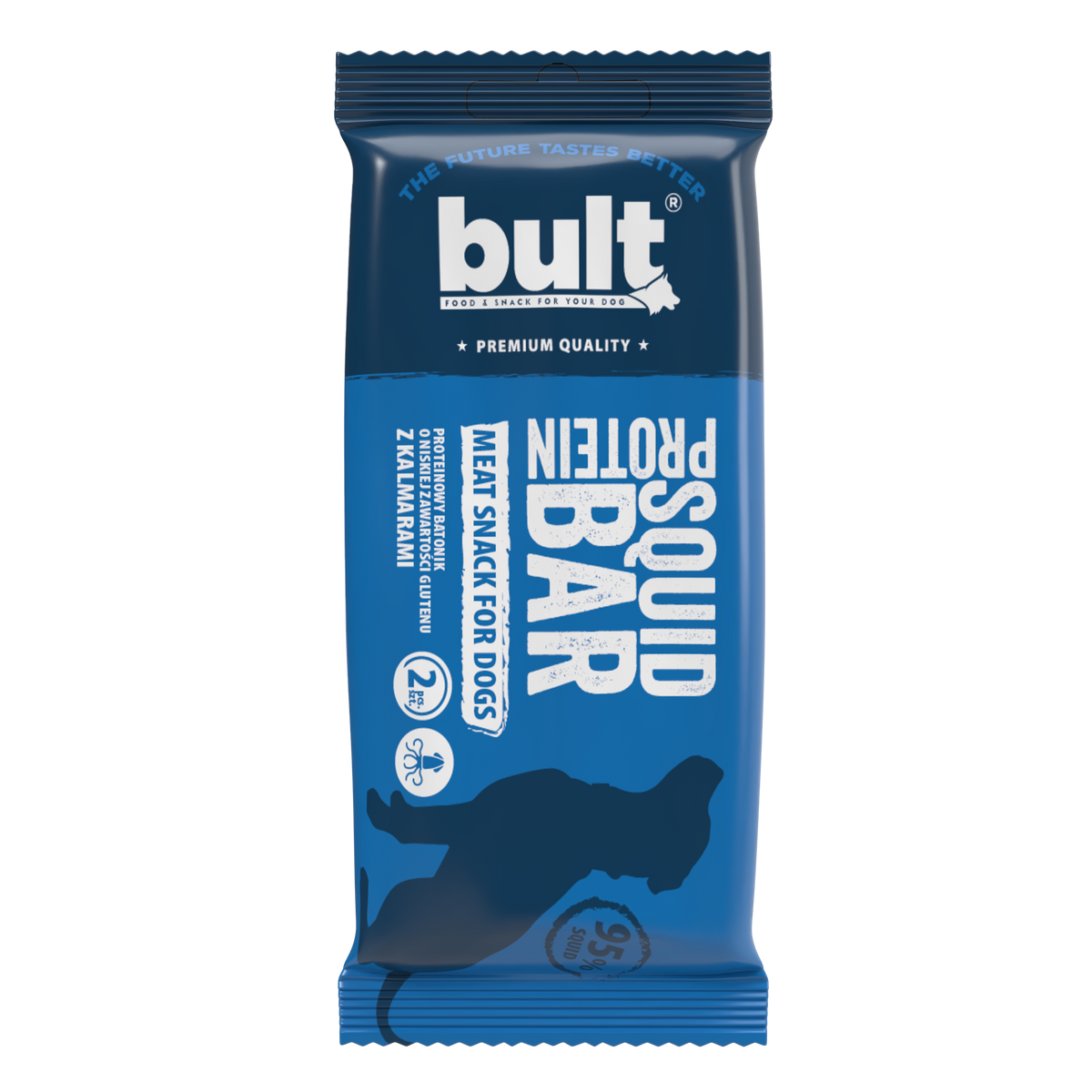 BULT Protein Bar przysmak dla psa kalmary, 75g