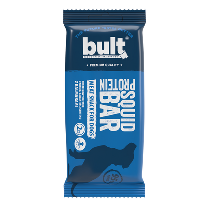 BULT Protein Bar przysmak dla psa kalmary, 75g