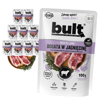 Bult saszetka mielonka bogata w jagnięcinę 10x100g