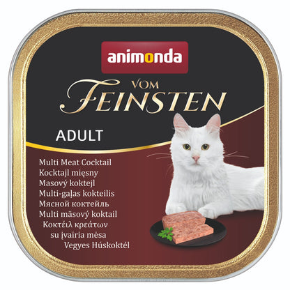 Animonda Vom Feinsten wet cat food Variety Pack 40x100g tray