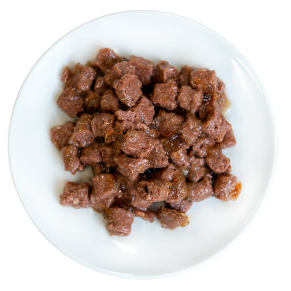 TufTuf puszka kawałki mięsne z wołowiną Zestaw 24x415g
