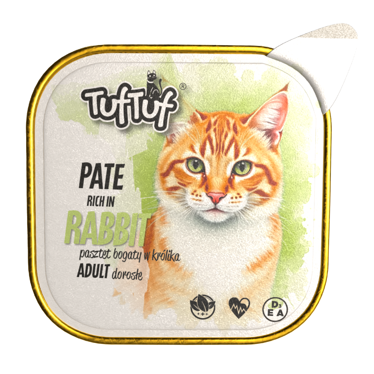 TufTuf tacka alupak pasztet bogaty w królika 6x100g