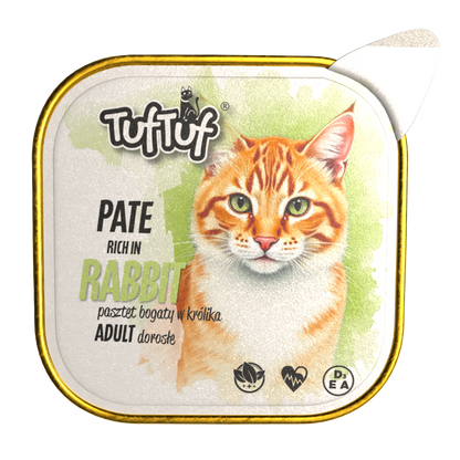 TufTuf tacka alupak pasztet bogaty w królika 6x100g