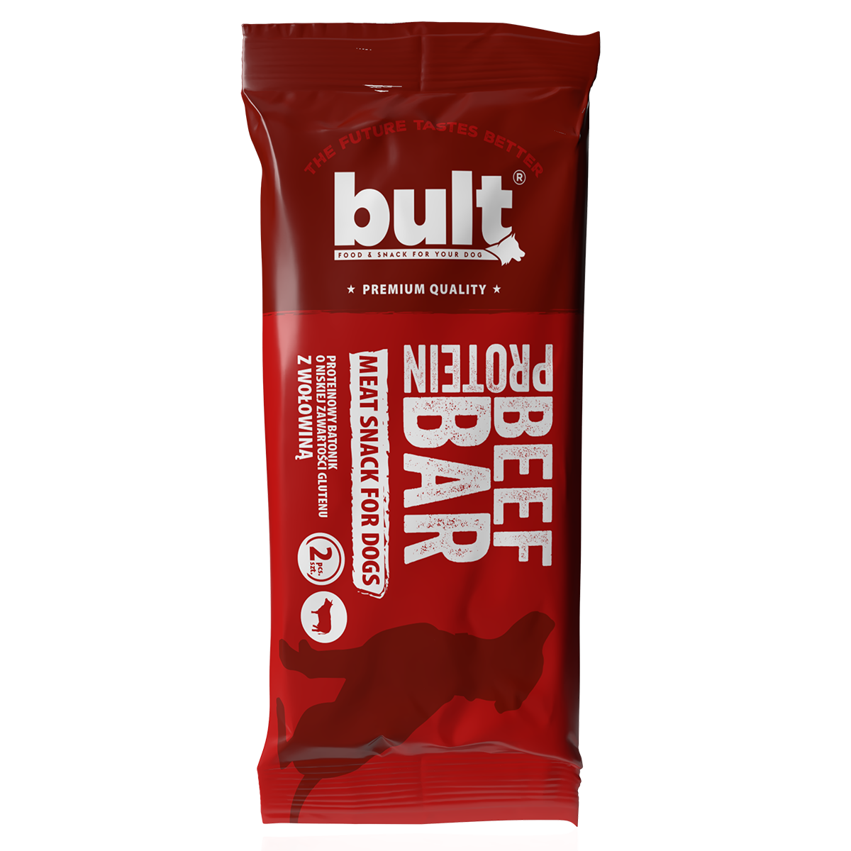 BULT BAR WOŁOWINA - batonik proteinowy dla psa 10x75g