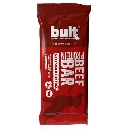 BULT BAR WOŁOWINA - batonik proteinowy dla psa 10x75g