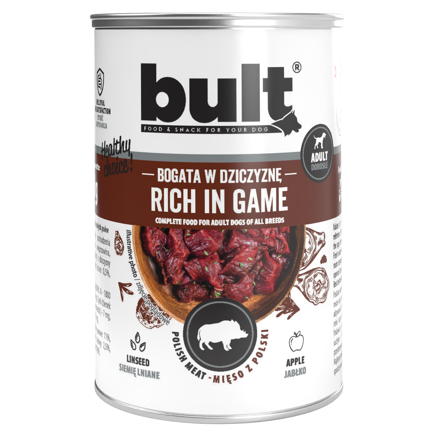 Bult – mix smaków 24x400g puszka premium