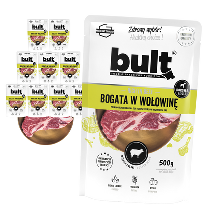 Bult – saszetka mielonka wołowina 10x500g