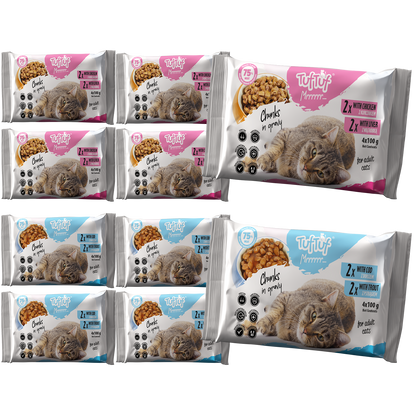 TufTuf saszetki Mix smaków 40x100g