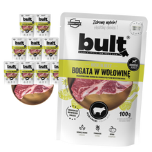 Bult saszetka mielonka bogata w wołowinę Zestaw 10x100g