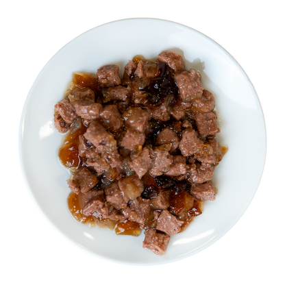 TufTuf Kawałki mięsne dla psa Dziczyzna - puszka 415g