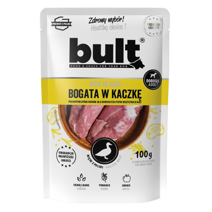 BULT MIELONKA BOGATA W KACZKĘ - saszetka 10x100g
