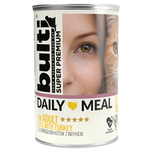 BULTI Daily Meal Adult mokra karma dla kota Indyk 400g