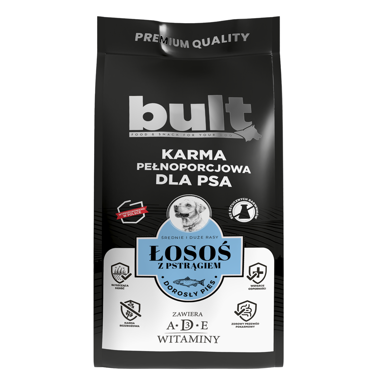 Bult karma sucha z łososiem i pstrągiem 3kg