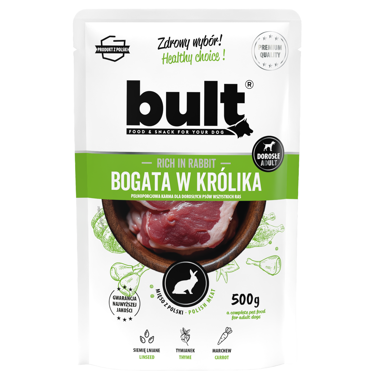 Bult – mix smaków zestaw 10x500g saszetka